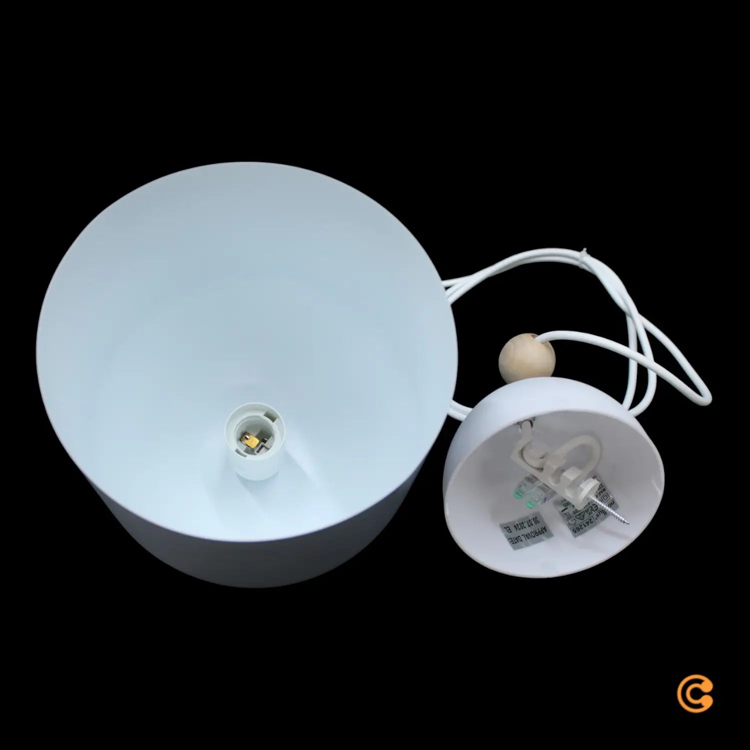 B-Ware Nordlux Hängeleuchte Pendelleuchte Gaston Lampenschirm Blau Siehe Text/Foto - 5704924018701