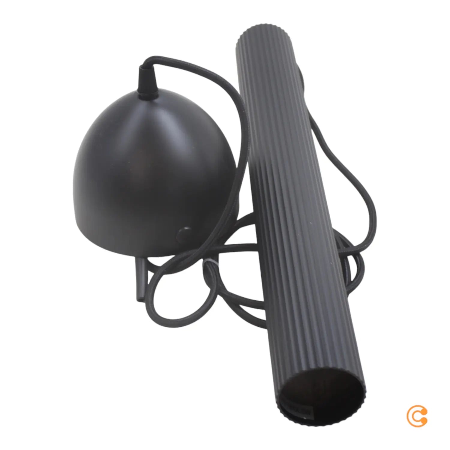 B-Ware Hängeleuchte Vico Lampe Deckenleuchte Metallschirm Einflammig Schwarz - 5704924018350