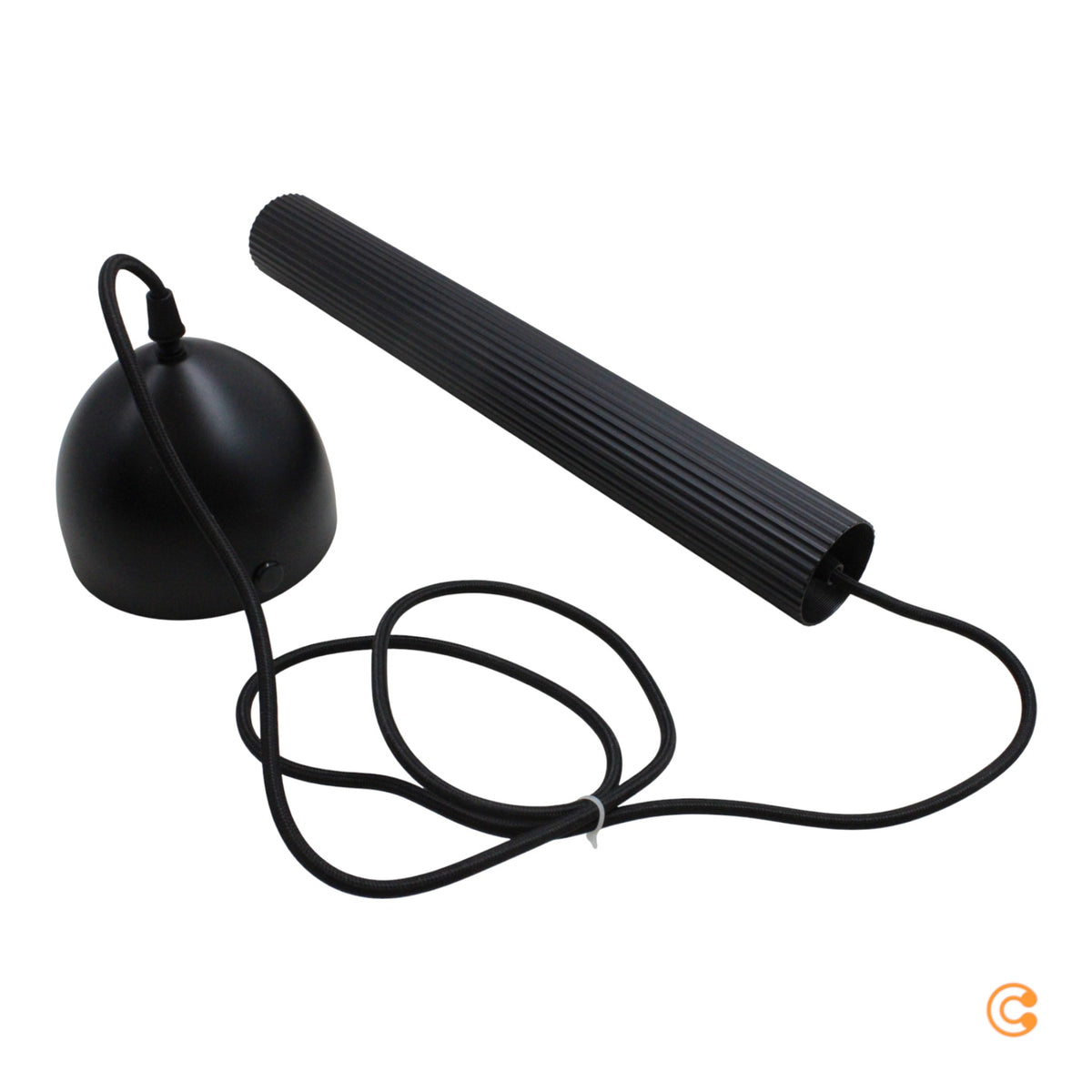 Hängeleuchte Vico Lampe Deckenleuchte Metallschirm einflammig schwarz - 5704924018350