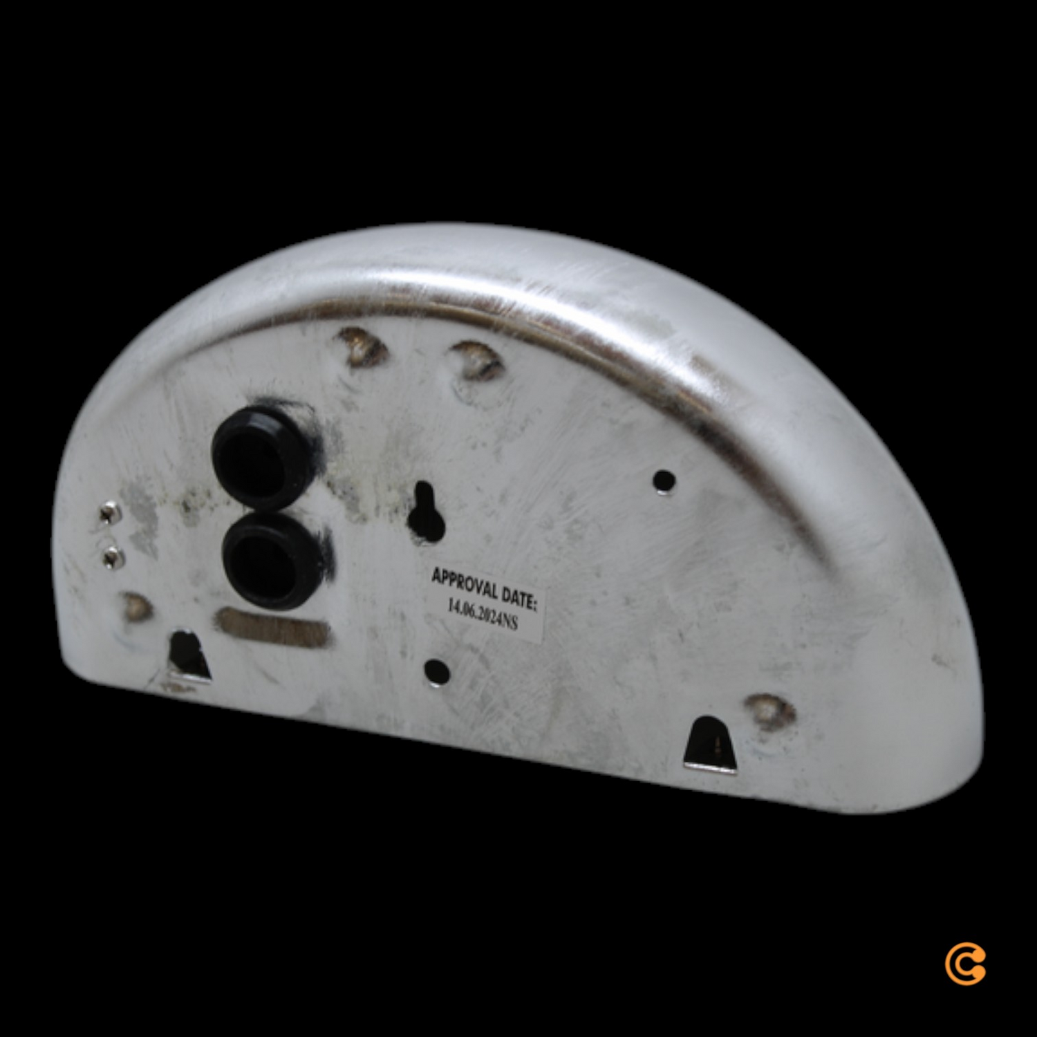 B-Ware Nordlux Wandleuchte Bergen Halbrund Silbergrau Wandleuchte Außenwandleuchte Gart - 5701581917958