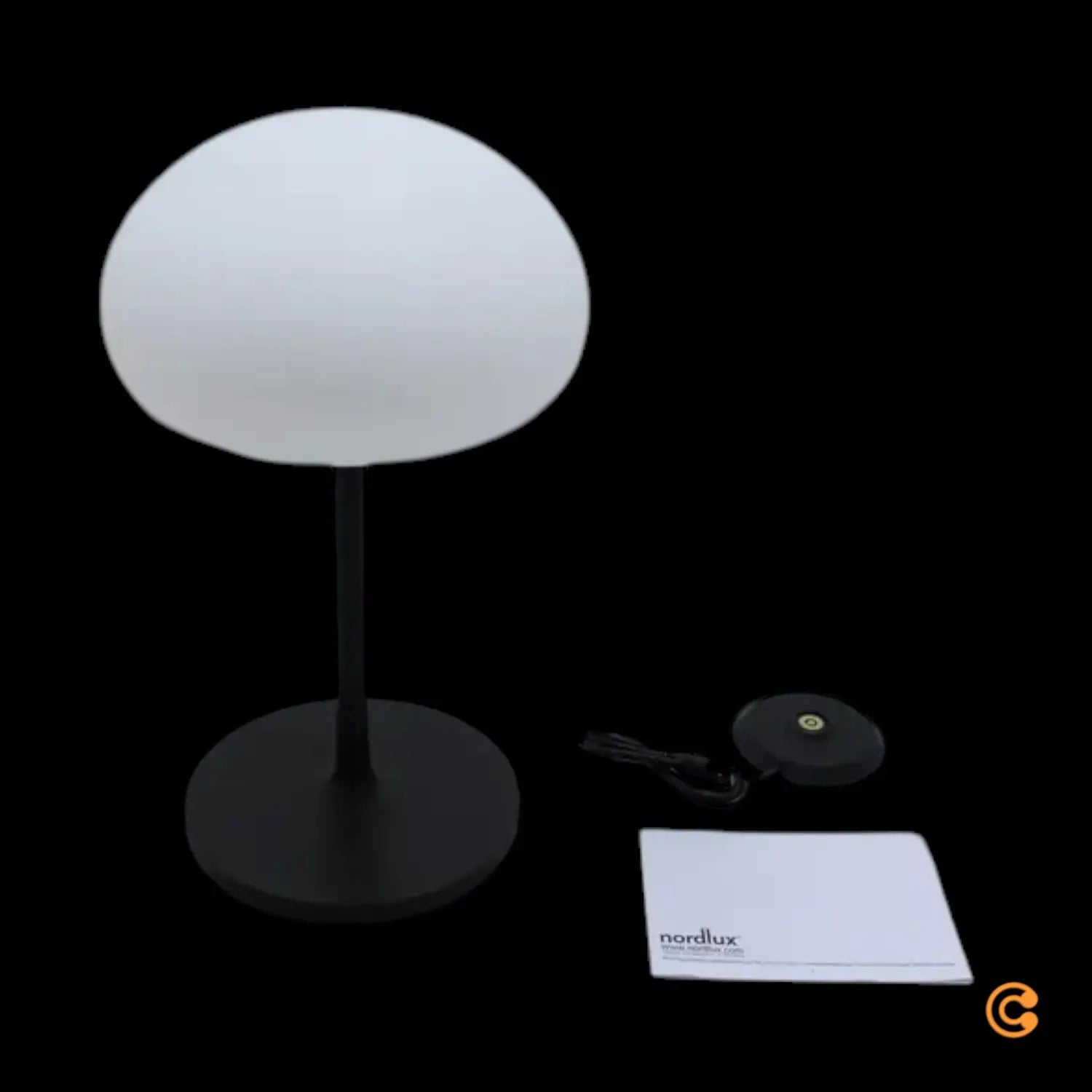 B-Ware Nordlux Tischleuchte Lampe Sponge On A Stick Portable Leuchte Led Schwarz Ip44 - 5704924014956