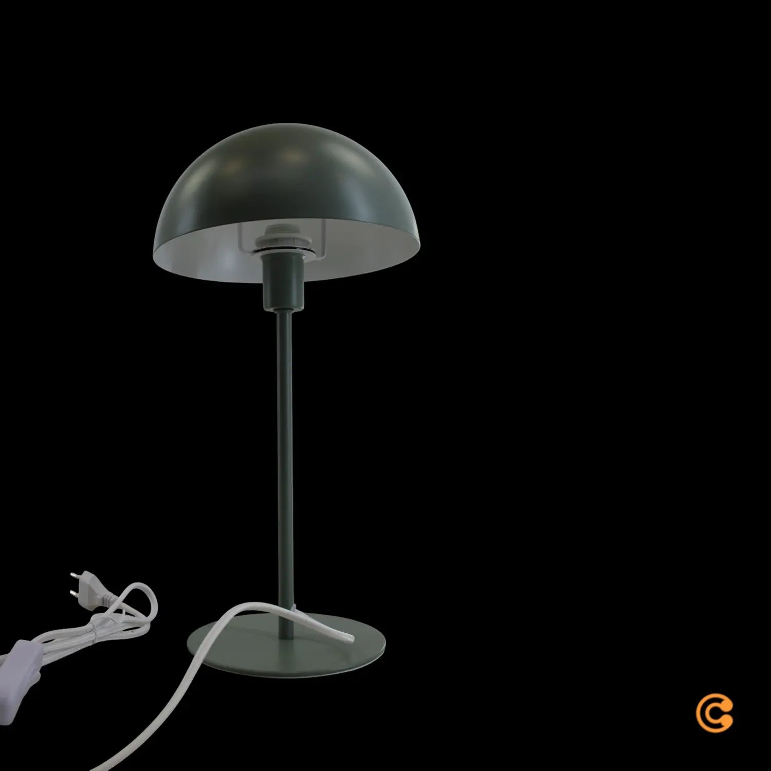 B-Ware Nordlux Tischleuchte Lampe Ellen 20 Grün Metall Fassung Schalter Kabel E14 43 - 5704924022548