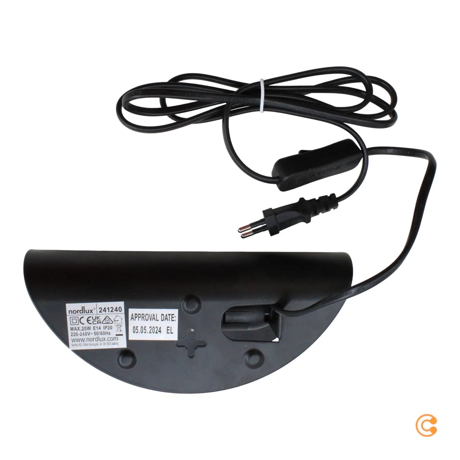 B-Ware Nordlux Wandleuchte Model 2110 Metall Schwarz Wandlampe Lampe Leuchte 2 Stück - 5704924018534