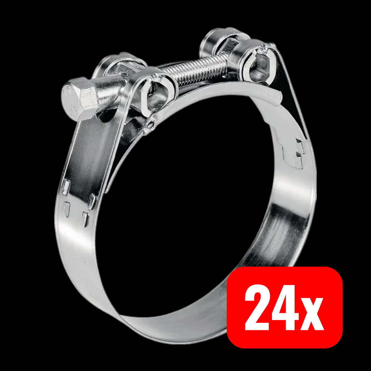 Norma Schelle Schlauchschelle Gelenkbolzenschelle Stahl zink 68-73 mm 24 STÜCK - 4043171331388