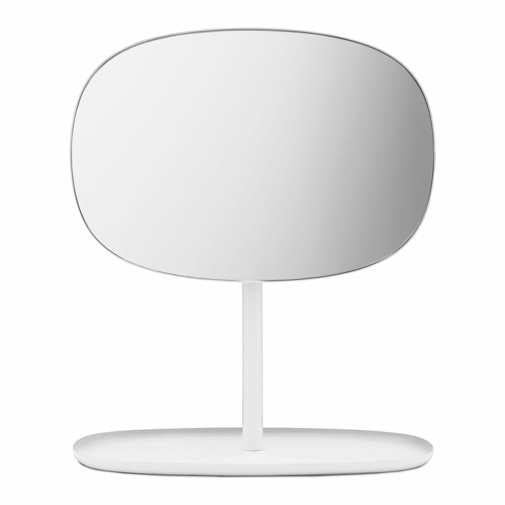 B-Ware Normann Copenhagen Flip Spiegel Tischspiegel Kosmetikspiegel Schminkspiegel Weiß - 5707434056607