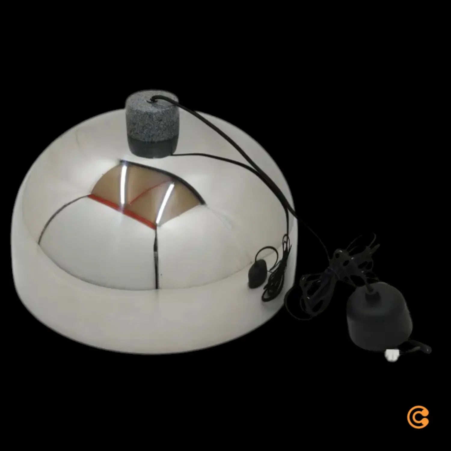 B-Ware Normann Copenhagen Grant Pendelleuchte ø45 Chrom Design Lampe - 1