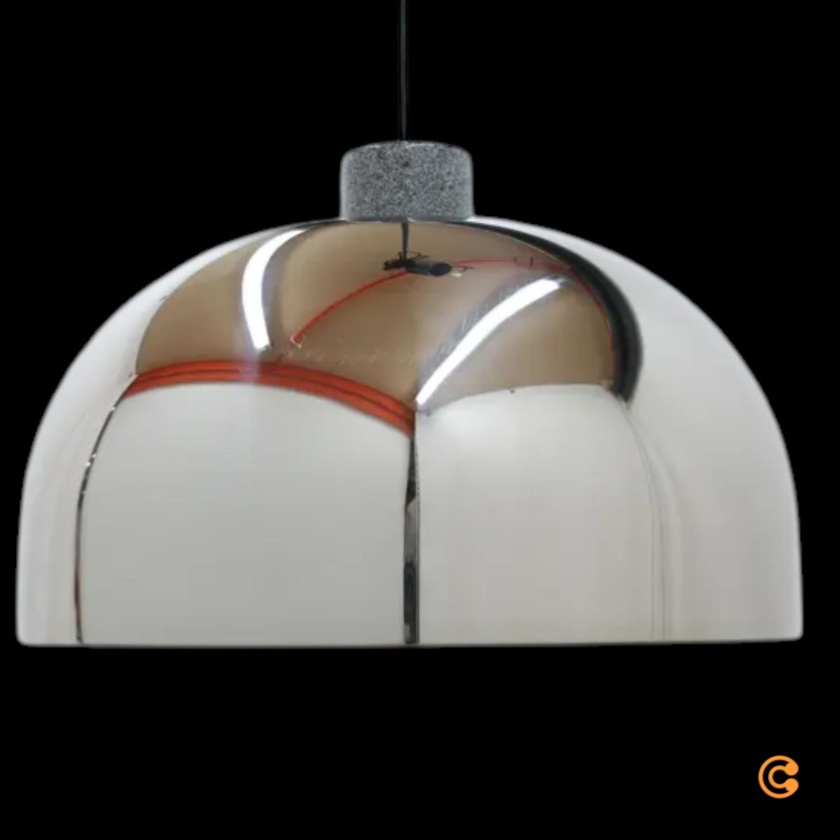 Normann Copenhagen Grant Pendelleuchte Ø45 Chrom Design Lampe - 1
