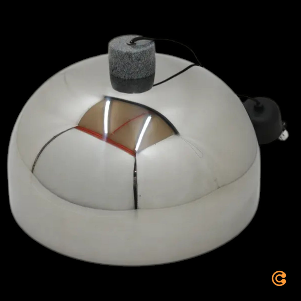 Normann Copenhagen Grant Pendelleuchte Ø45 Chrom Design Lampe - 1