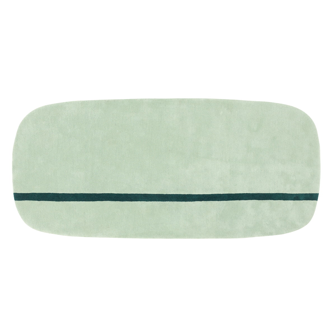 Normann Copenhagen Teppich Bodenbelag Oona Wollteppich 140 X 140 Cm Rosa B-Ware - 5707434058038