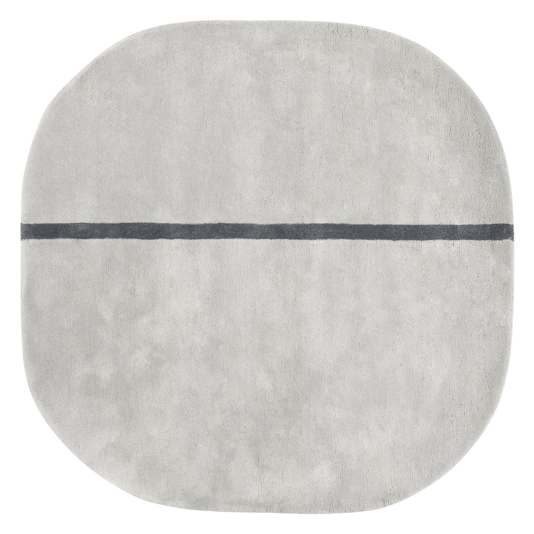 Normann Copenhagen Teppich Bodenbelag Oona Wollteppich 140 X 140 Cm Rosa B-Ware - 5707434058038