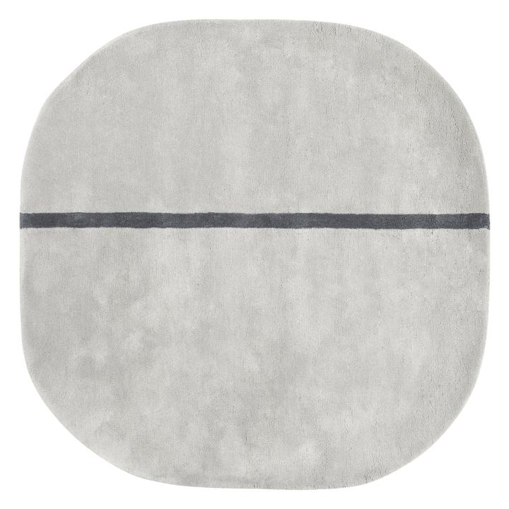 Normann Copenhagen Teppich Bodenbelag Oona Wollteppich 140 X 140 Cm Rosa B-Ware - 5707434058038