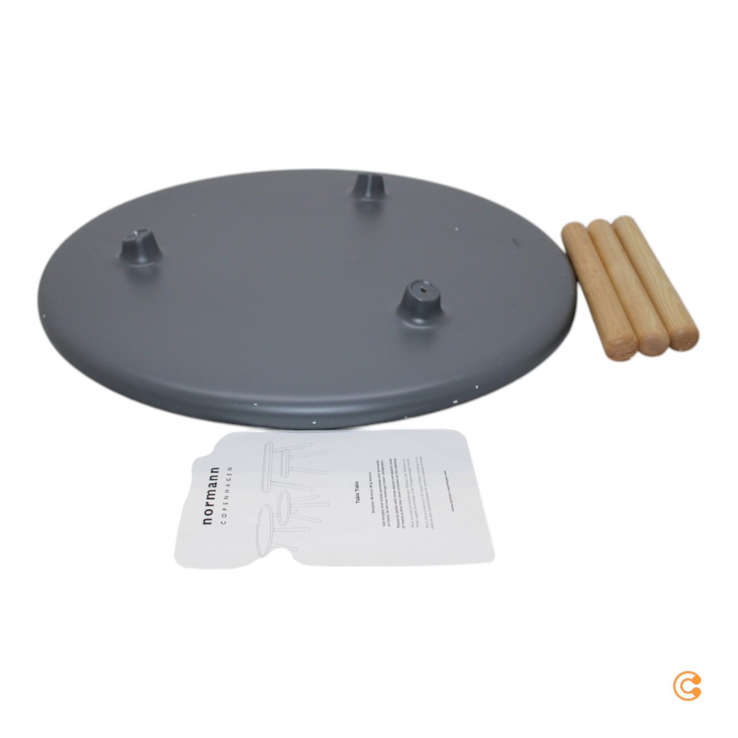 Normann Copenhagen Tablo Beistelltisch Couchtisch Tisch Grau Siehe Text/Foto B-Ware - 5707434055228