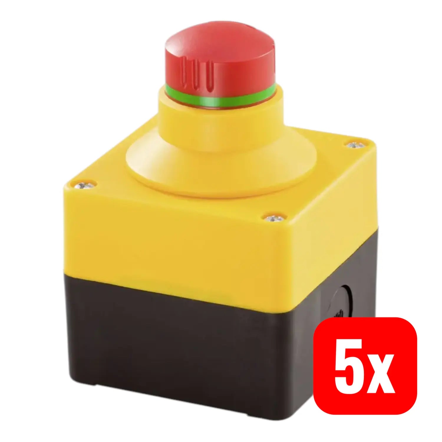 B-Ware Schlegel Not Aus Taste Sil Qrbuvoo Notaustaster Schalter Sicherheit Rot 5 Stück - 2050003659796