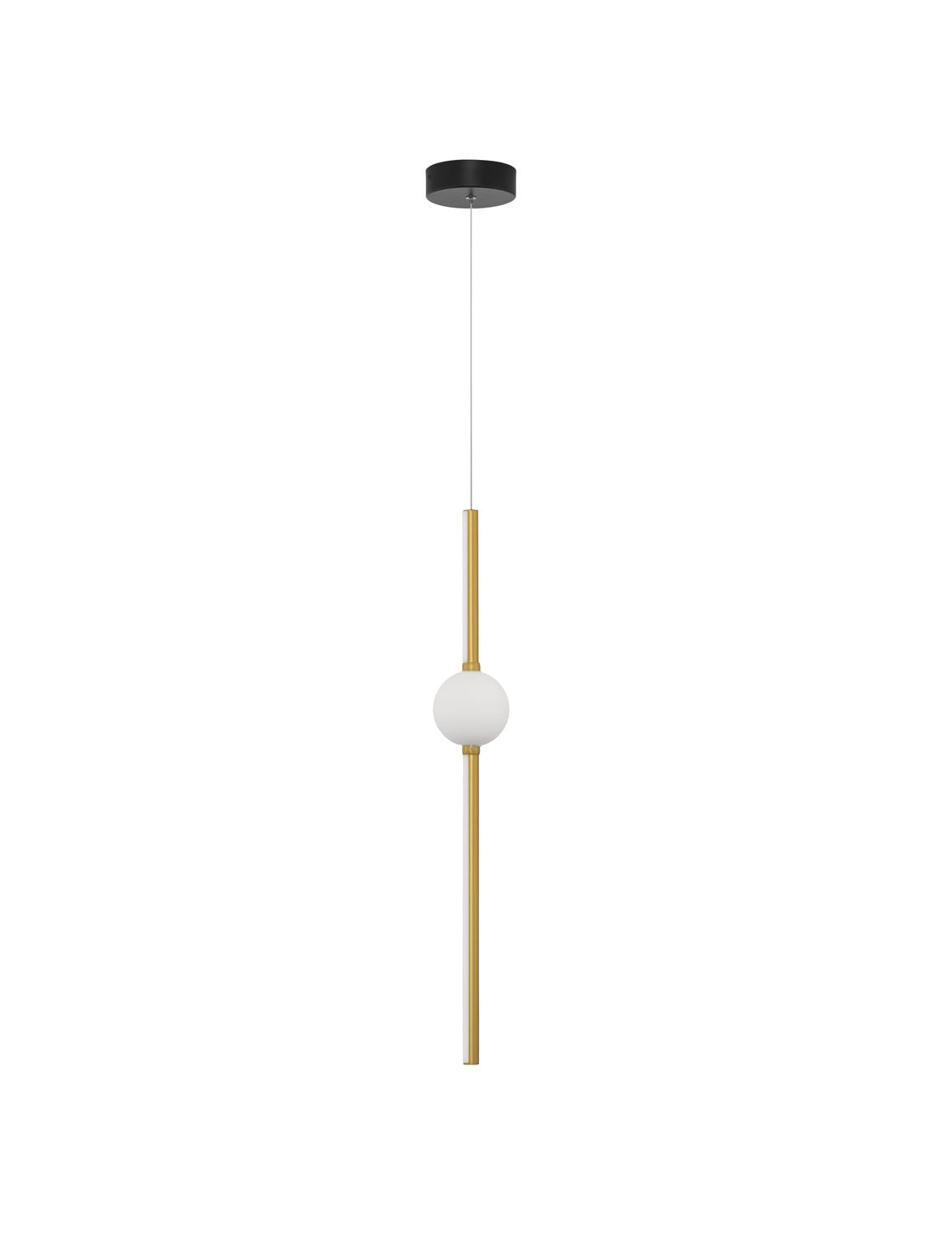 Nova Luce Pendelleuchte Hängeleuchte LED ACROBAT Schwarz Warmweiß dimmbar 13,6 W - 5212017440037