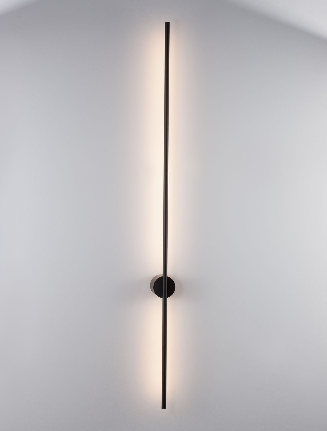 Nova Luce Wandleuchte Wandlampe LED ADEN Schwarz Warmweiß Wohnzimmer 120 cm 20 W - 5212017431523