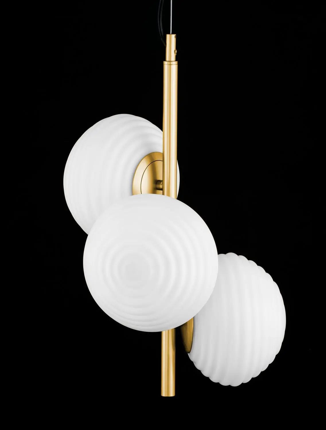 B-Ware Nova Luce Pendelleuchte Hängeleuchte Allen E14 Led 3 Flammig Gold Dimmbar Lampe - 5212017443274