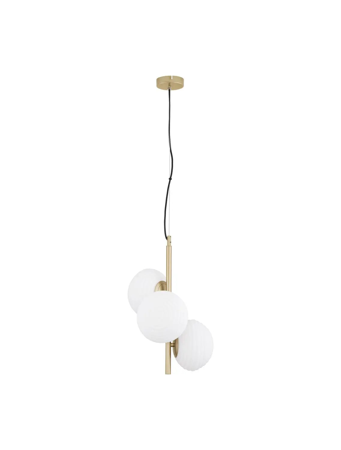B-Ware Nova Luce Pendelleuchte Hängeleuchte Allen E14 Led 3 Flammig Gold Dimmbar Lampe - 5212017443274