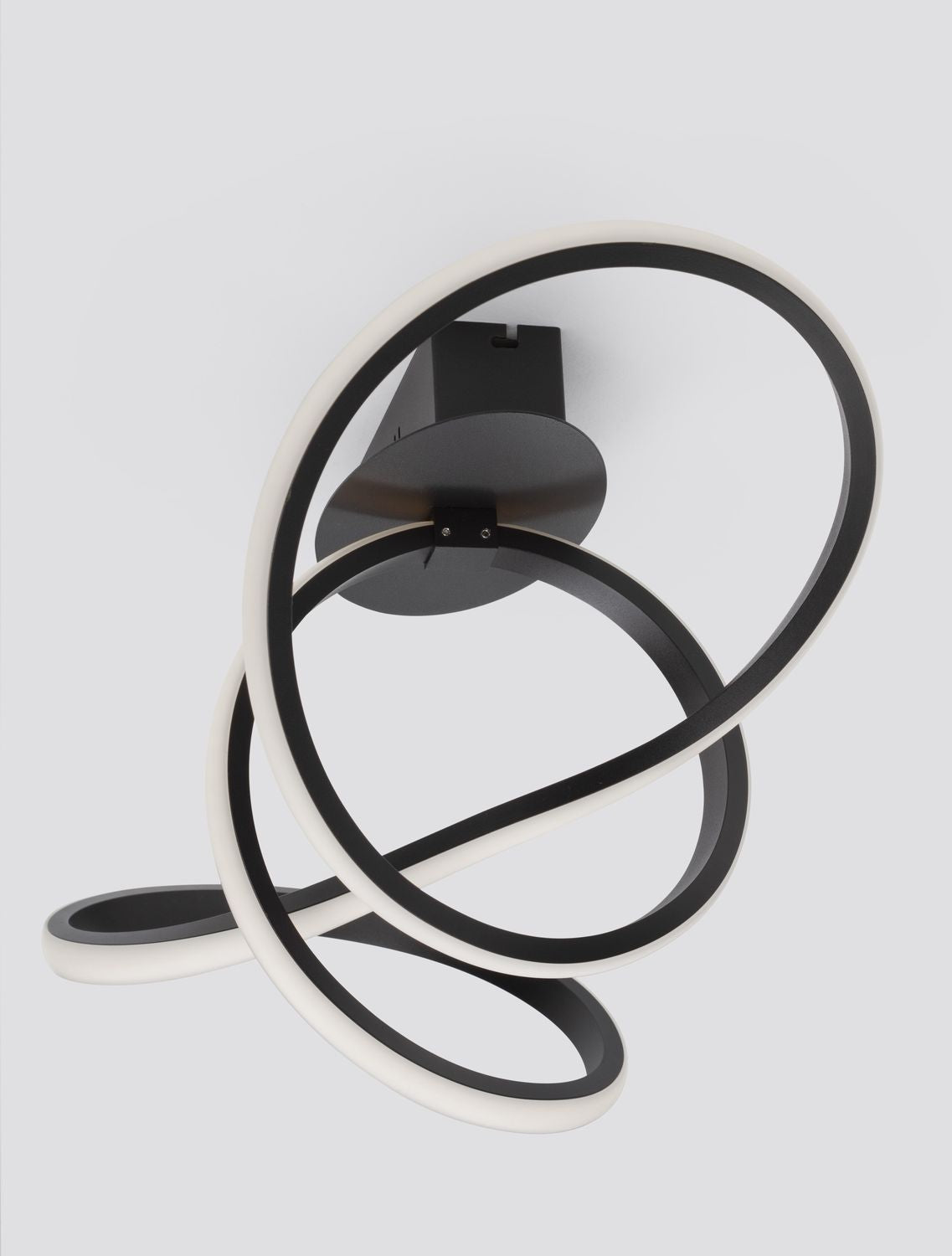 Nova Luce Deckenleuchte Deckenlampe LED AMARA Schwarz Warmweiß Aluminium 23 W - 5212017433077
