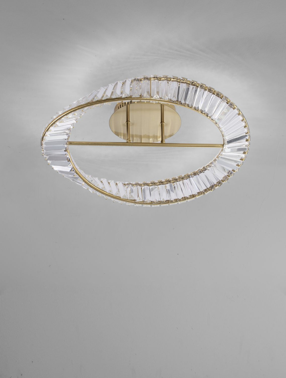 Nova Luce Deckenleuchte Deckenlampe AURELIA LED Gold Neutralweiß dimmbar Ø 60 cm - 5212017435040