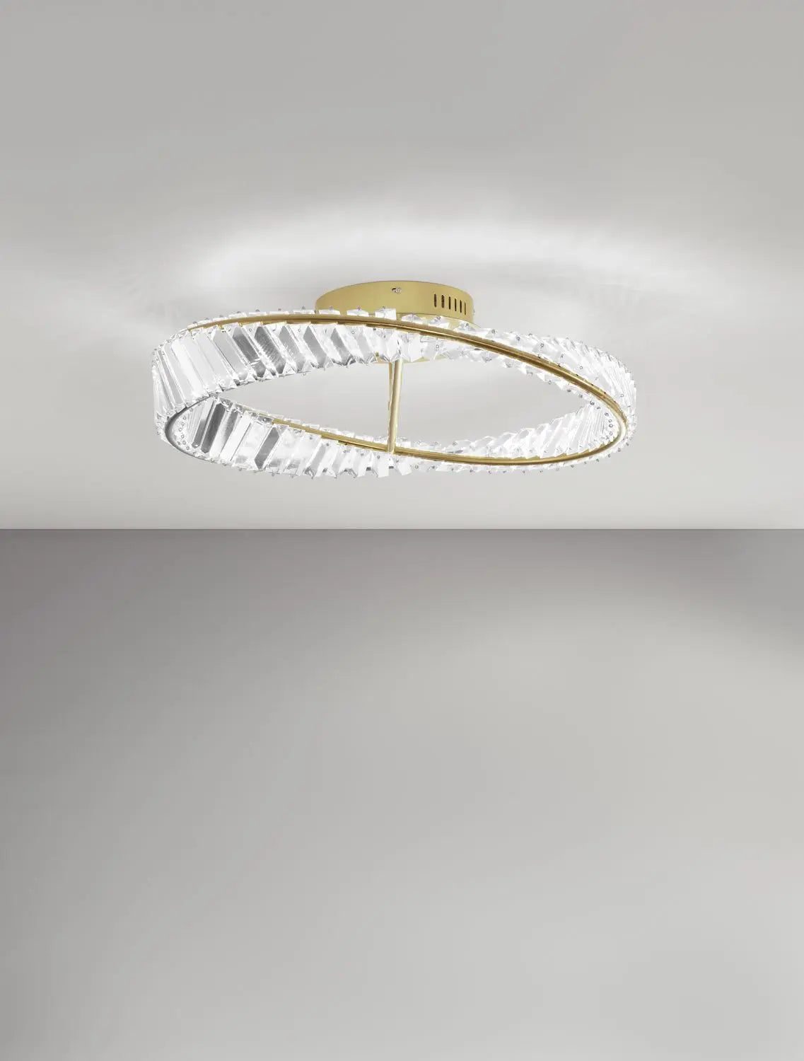 B-Ware Nova Luce Deckenleuchte Deckenlampe Aurelia Led Gold Neutralweiß Dimmbar ø 60 Cm - 5212017435040