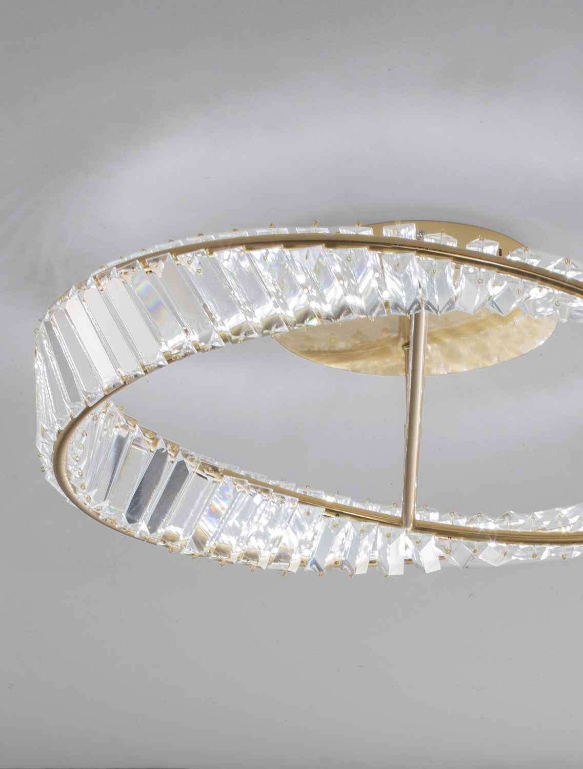 Nova Luce Deckenleuchte Deckenlampe AURELIA LED Gold Neutralweiß dimmbar Ø 60 cm - 5212017435040