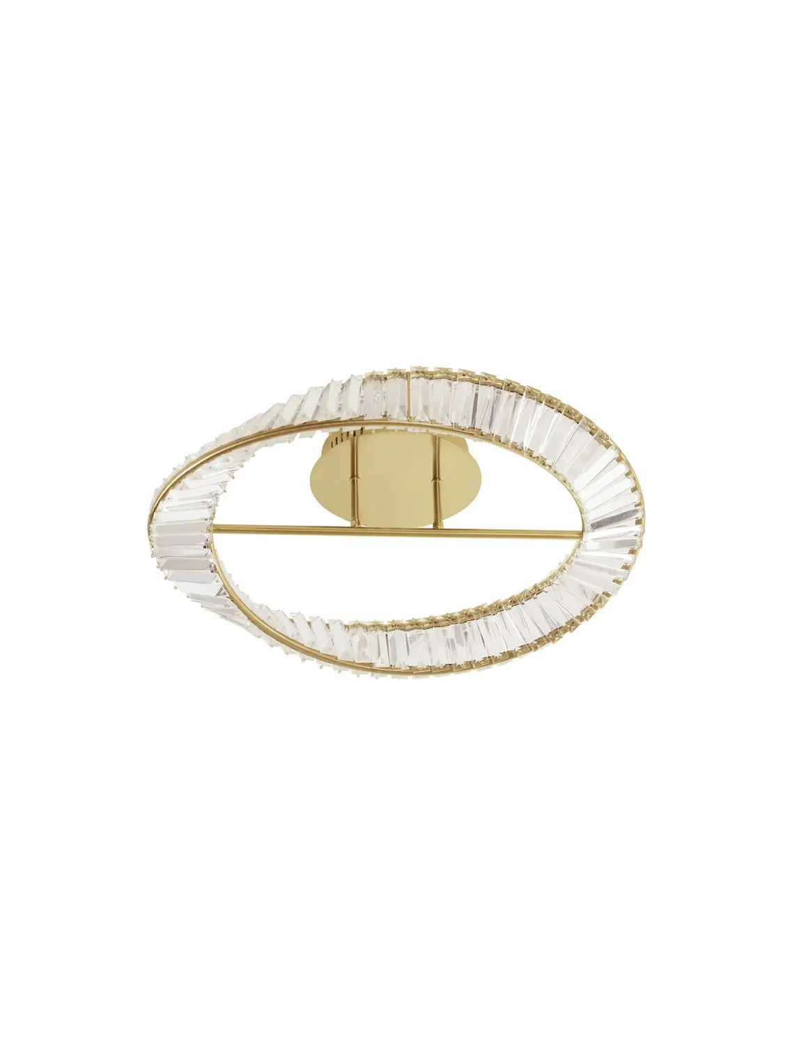 B-Ware Nova Luce Deckenleuchte Deckenlampe Aurelia Led Gold Neutralweiß Dimmbar ø 60 Cm - 5212017435040