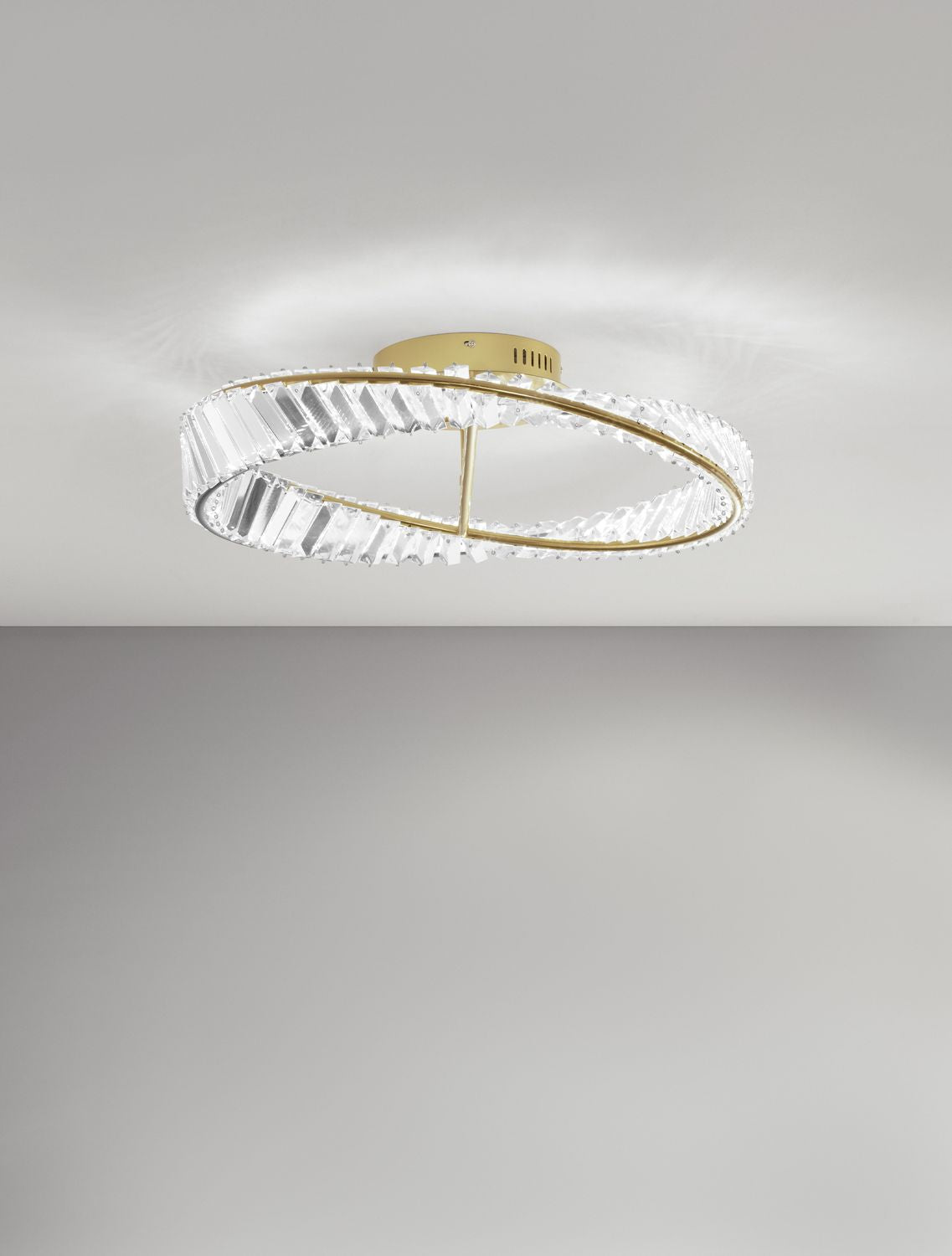 Nova Luce Deckenleuchte Deckenlampe AURELIA LED Gold Neutralweiß dimmbar Ø 60 cm - 5212017435040