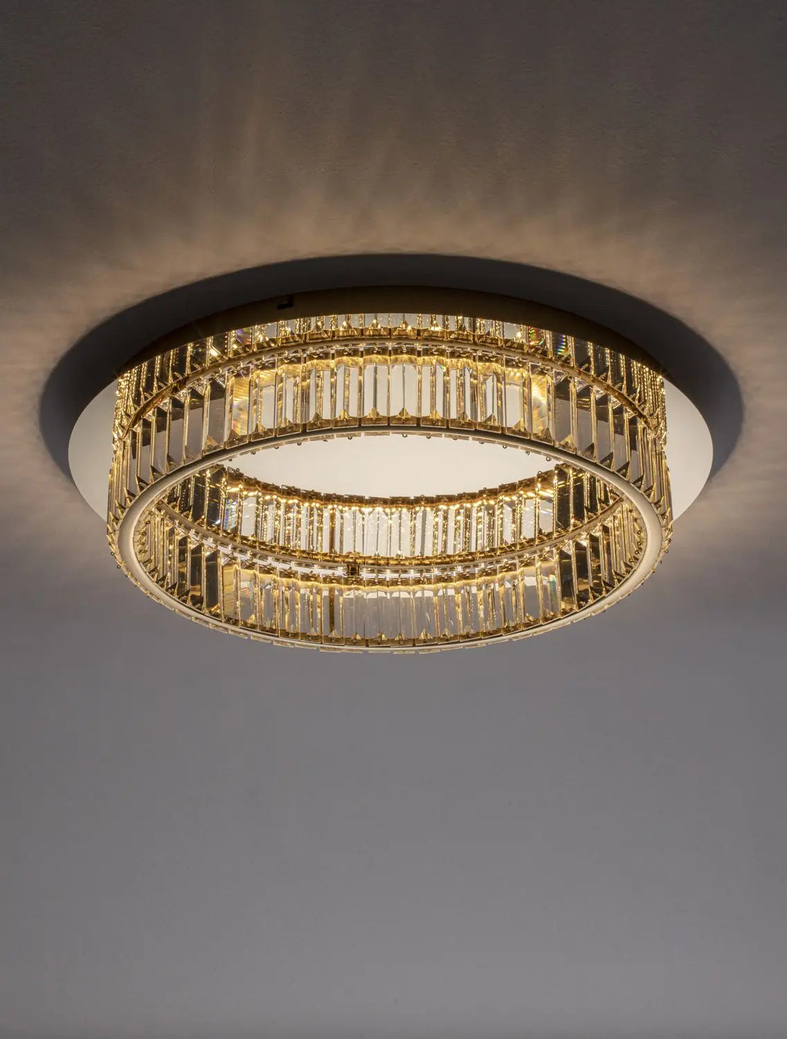 B-Ware Nova Luce Deckenleuchte Deckenlampe Led Aurelia Gold Neutralweiß Dimmbar 50 Cm - 5212017435231