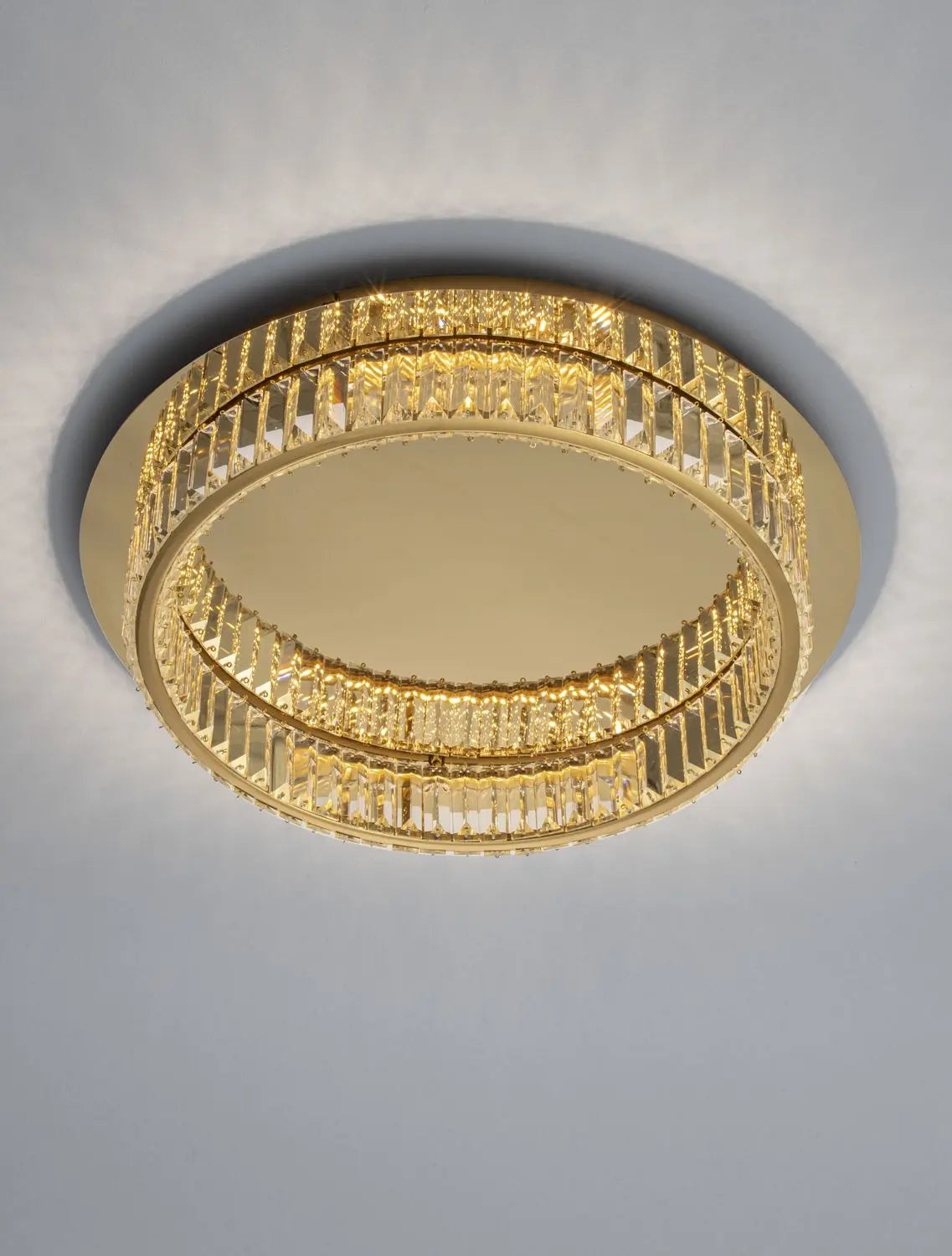 B-Ware Nova Luce Deckenleuchte Deckenlampe Led Aurelia Gold Neutralweiß Dimmbar 50 Cm - 5212017435231