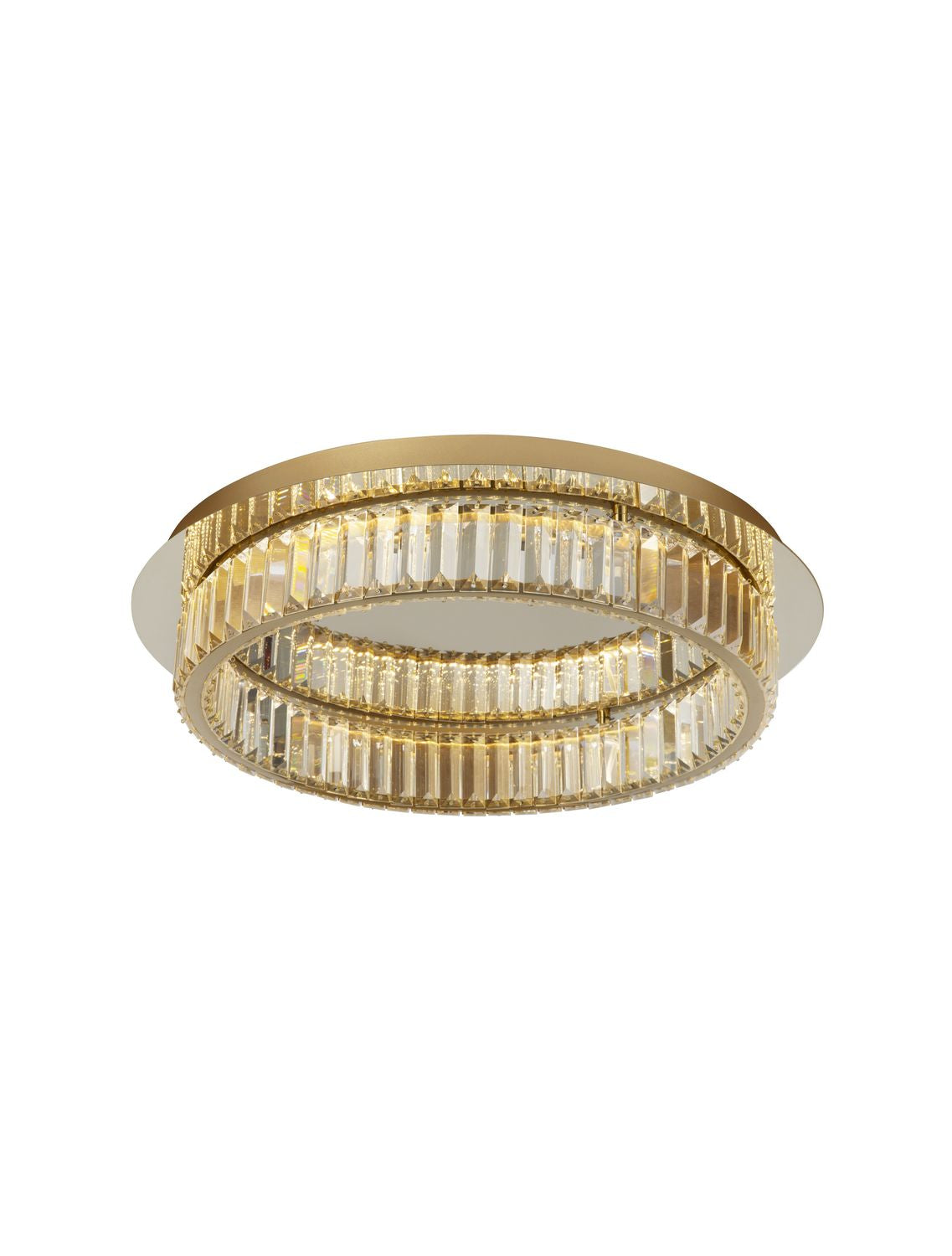 Nova Luce Deckenleuchte Deckenlampe LED Aurelia Gold dimmbar Neutralweiß 60 cm - 5212017435248