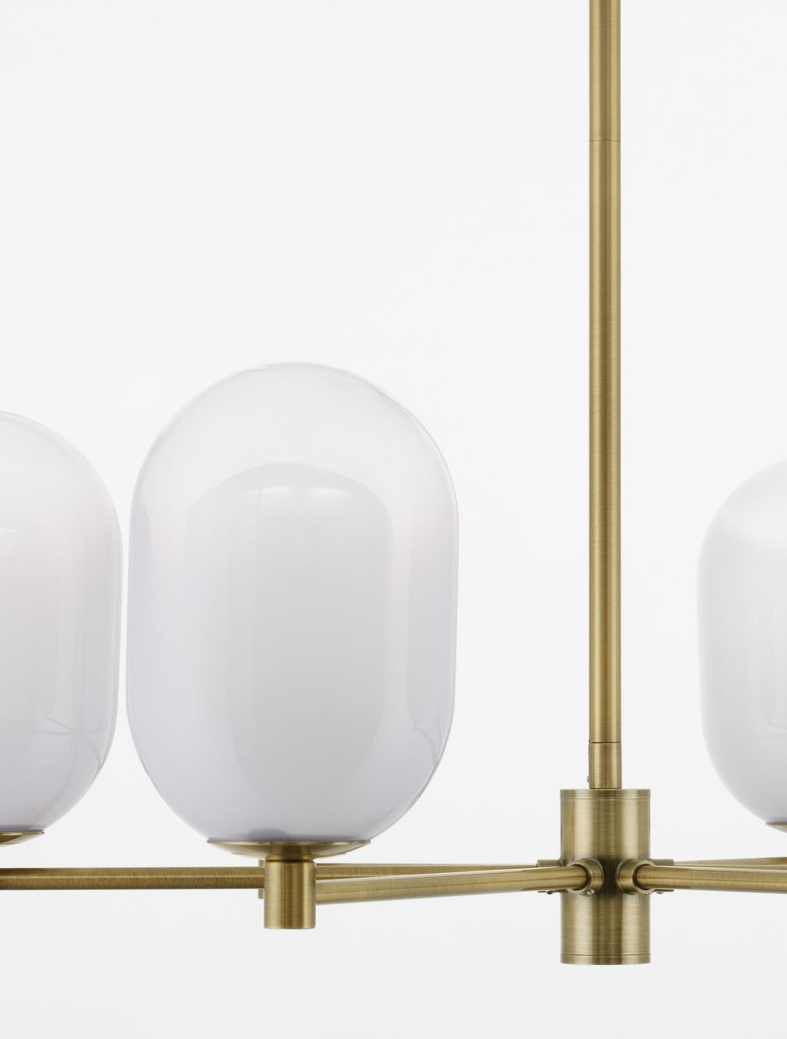 Nova Luce Pendelleuchte Hängeleuchte BALOR G9 LED 6-fach Gold dimmbar Ø 65 cm - 5212017434319