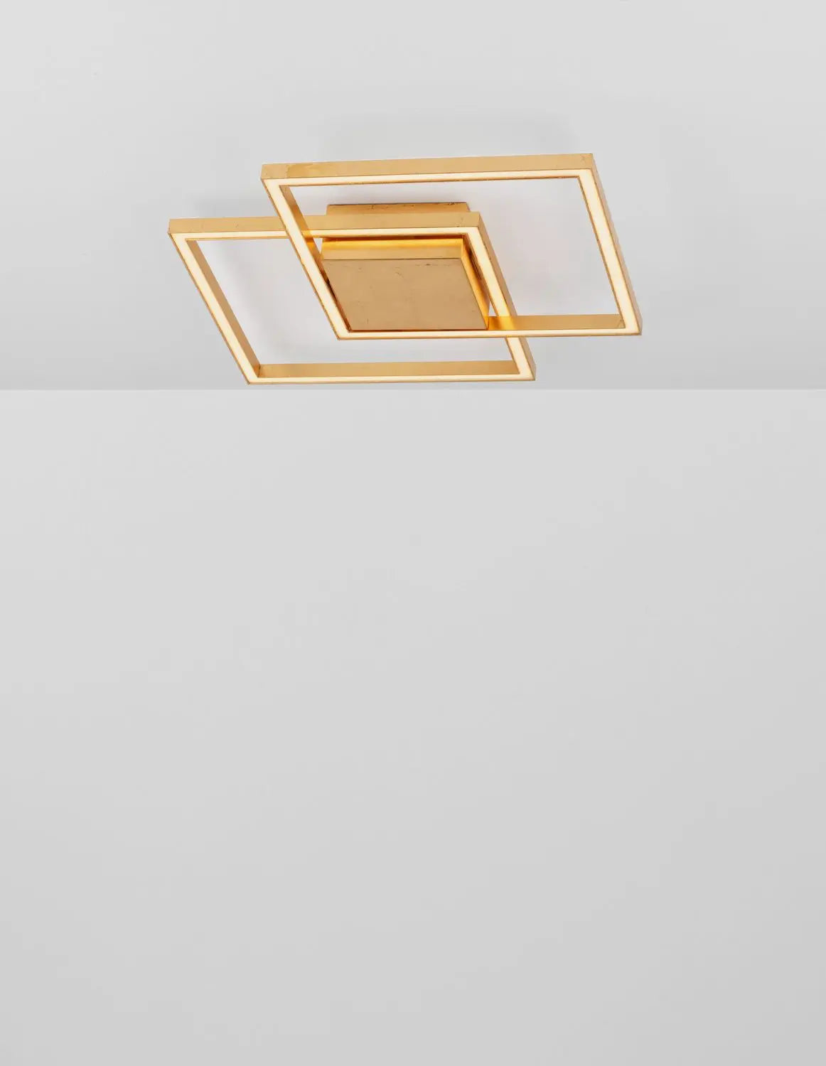 B-Ware Nova Luce Deckenleuchte Deckenlampe Led Bilbao Blattgold Warmweisß Wohnzimmer - 5212017424495
