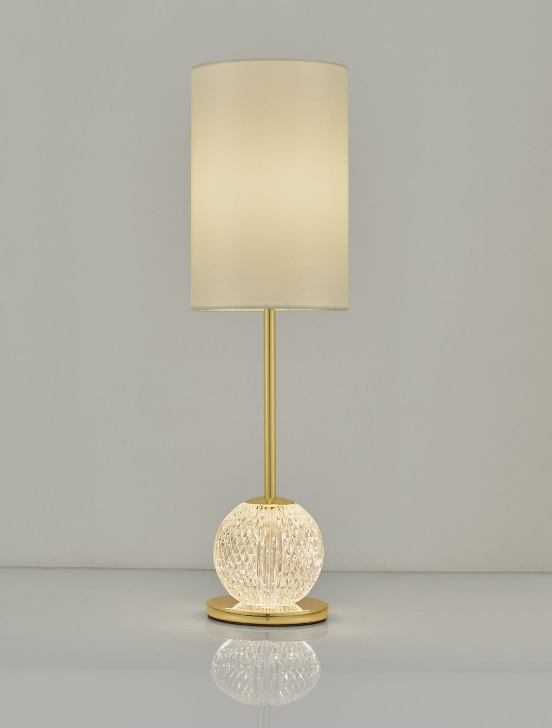 Nova Luce Tischleuchte Tischlampe BRILLE LED Gold Neutralweiß Leuchte Lampe 8,8W - 5212017433862