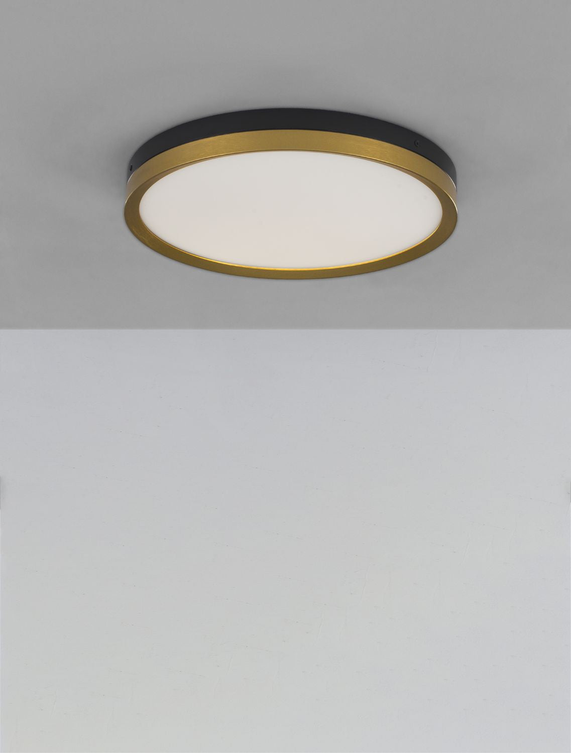Nova Luce Deckenleuchte Deckenlampe LED CANTRIA Schwarz Warmweiß 40cm 31W Lampe - 5212017439833