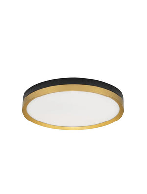 B-Ware Nova Luce Deckenleuchte Deckenlampe Led Cantria Schwarz Warmweiß 40cm 31 W Lampe