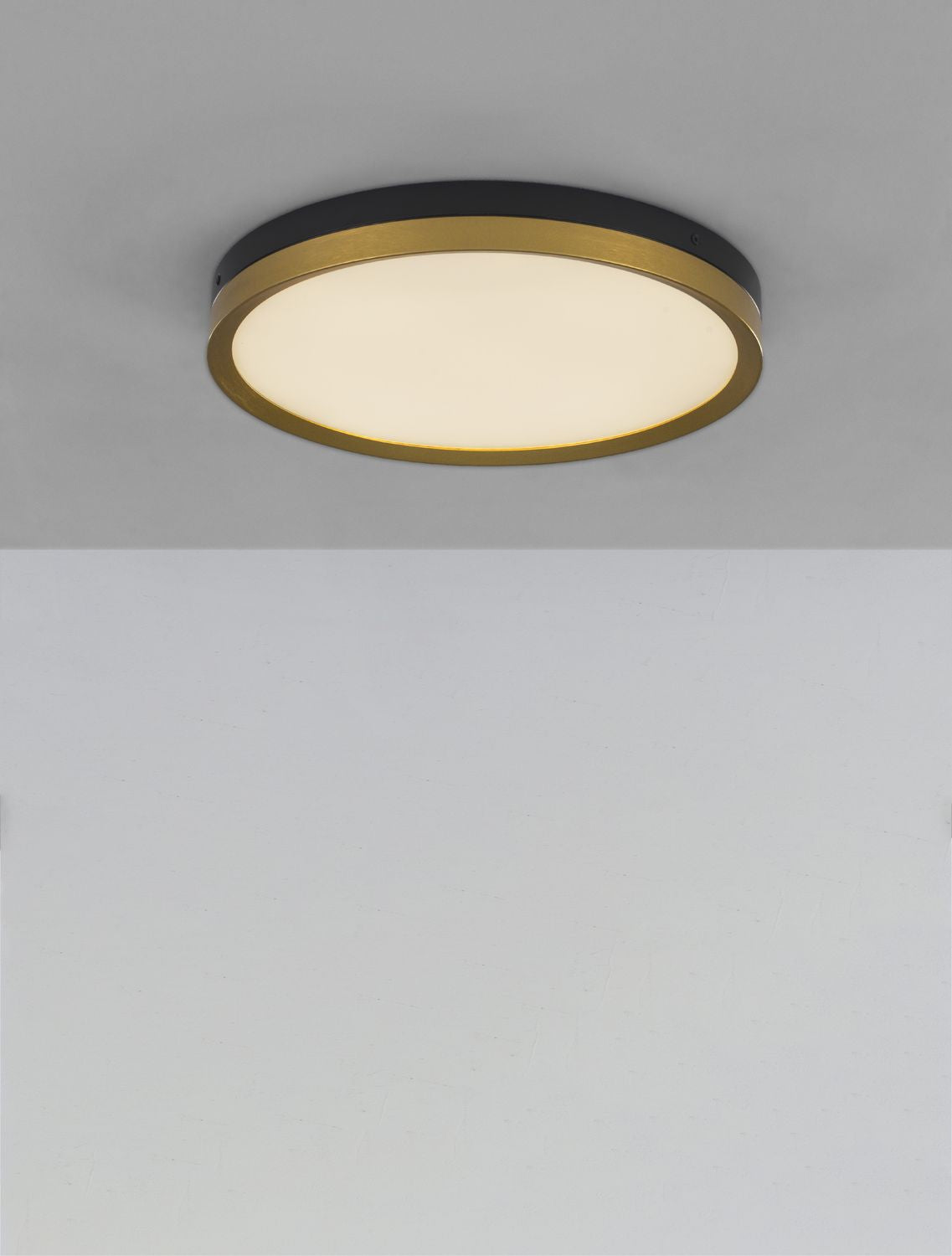 Nova Luce Deckenleuchte Deckenlampe LED CANTRIA Schwarz Warmweiß 40cm 31W Lampe - 5212017439833