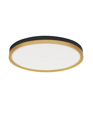 B-Ware Nova Luce Deckenleuchte Deckenlampe Led Cantria Schwarz Warmweiß 50 Cm 38 W Lampe