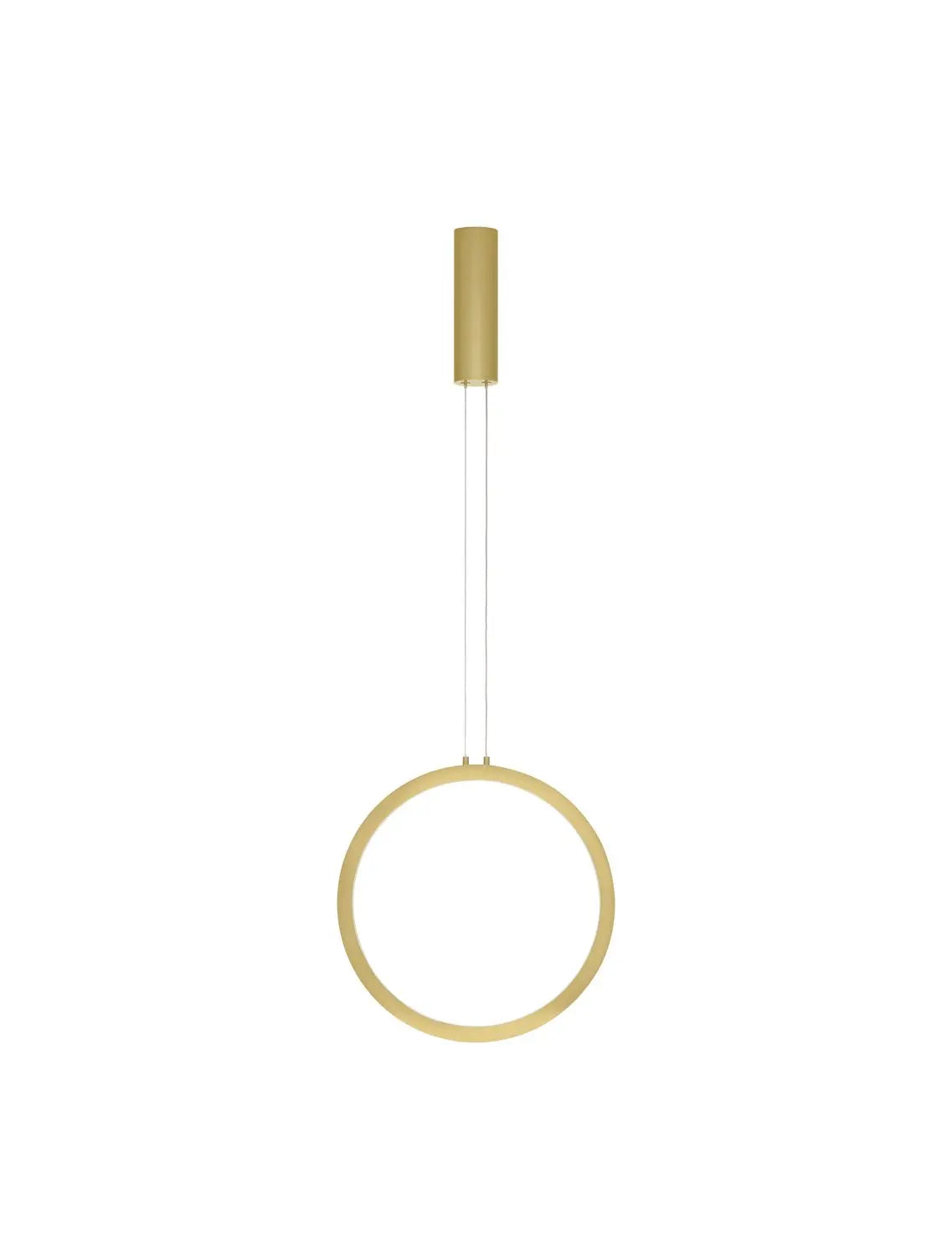 B-Ware Nova Luce Pendelleuchte Hängeleuchte Change Led Messing Warmweiß Dimmbar 39,5 Cm - 5212017437280