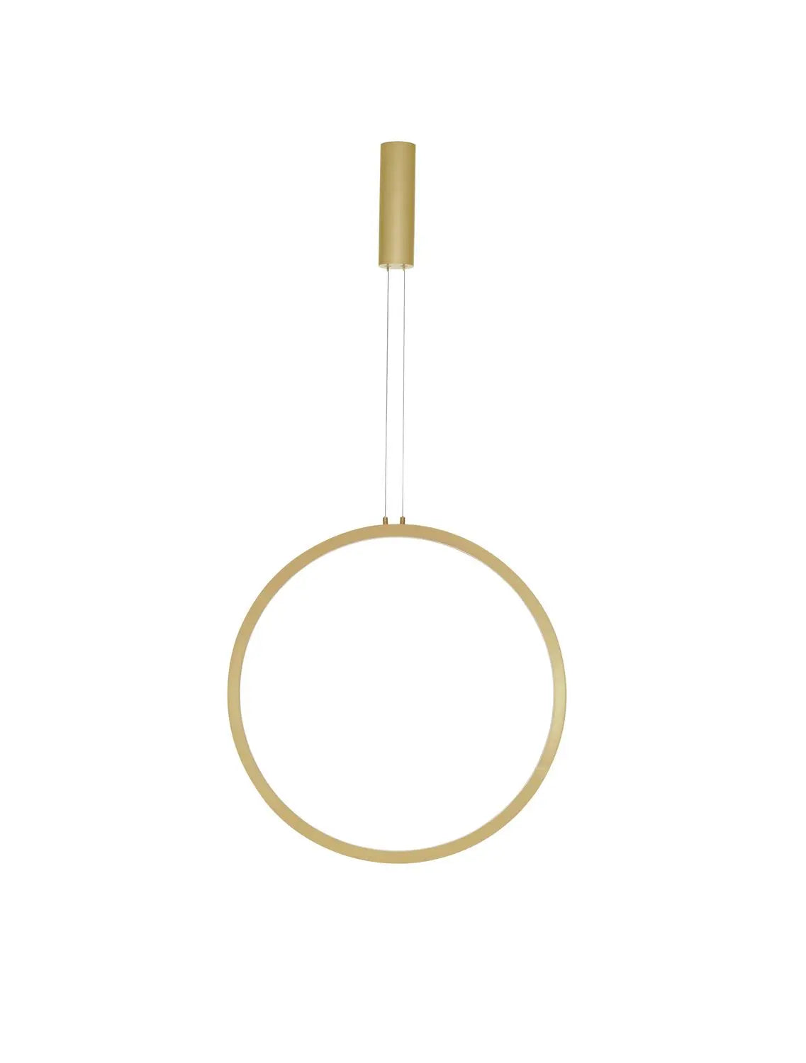 B-Ware Nova Luce Pendelleuchte Hängeleuchte Change Led Messing Warmweiß Dimmbar 60 Cm - 5212017437303
