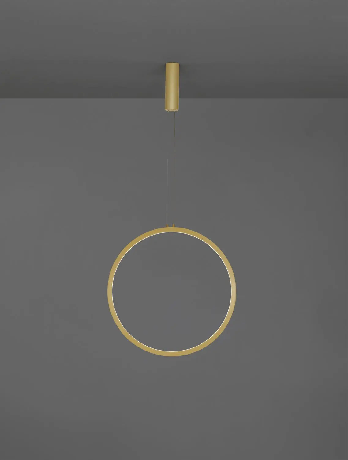 B-Ware Nova Luce Pendelleuchte Hängeleuchte Change Led Messing Warmweiß Dimmbar 60 Cm - 5212017437303