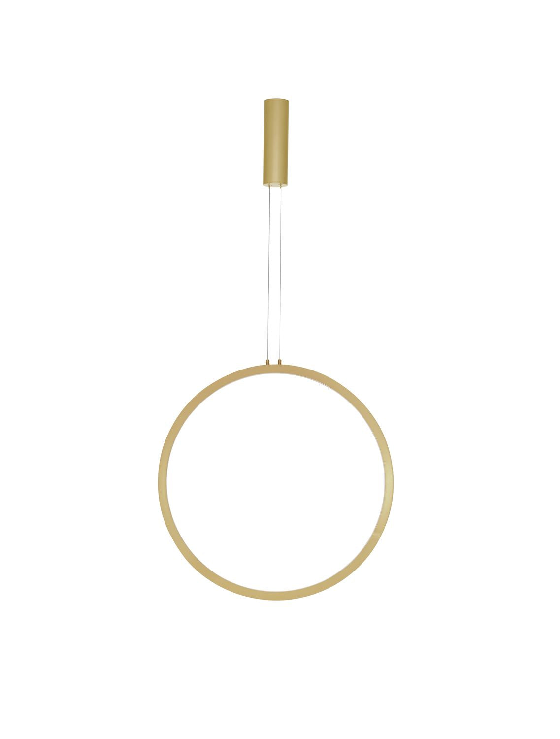 Nova Luce Pendelleuchte Hängeleuchte CHANGE LED Messing Warmweiß dimmbar 60 cm - 5212017437303