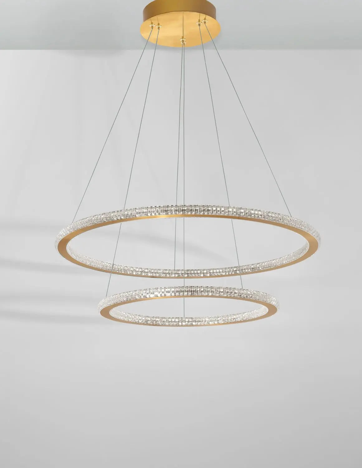 B-Ware Nova Luce Pendelleuchte Hängeleuchte Cilion Led Messing Warmweiß Dimmbar 60 Cm - 5212017429810
