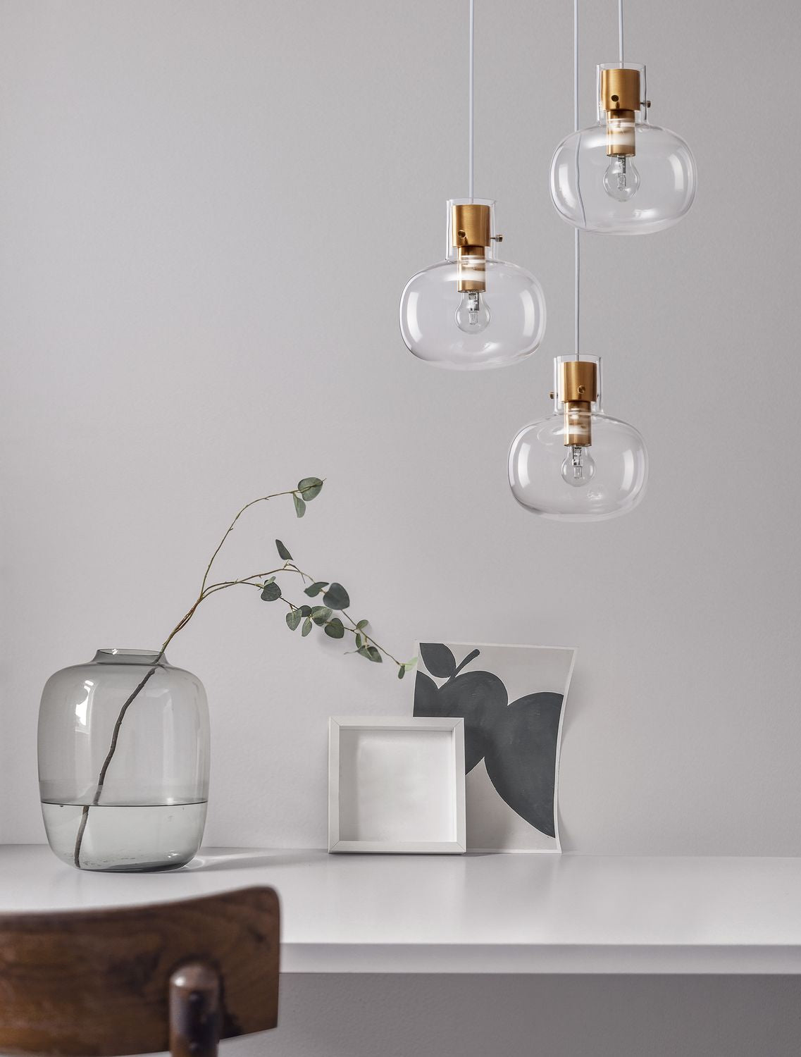 Nova Luce Pendelleuchte Hängeleuchte CINZIA Gold E27 LED 3fach dimmbar Lampe - 5212017431127