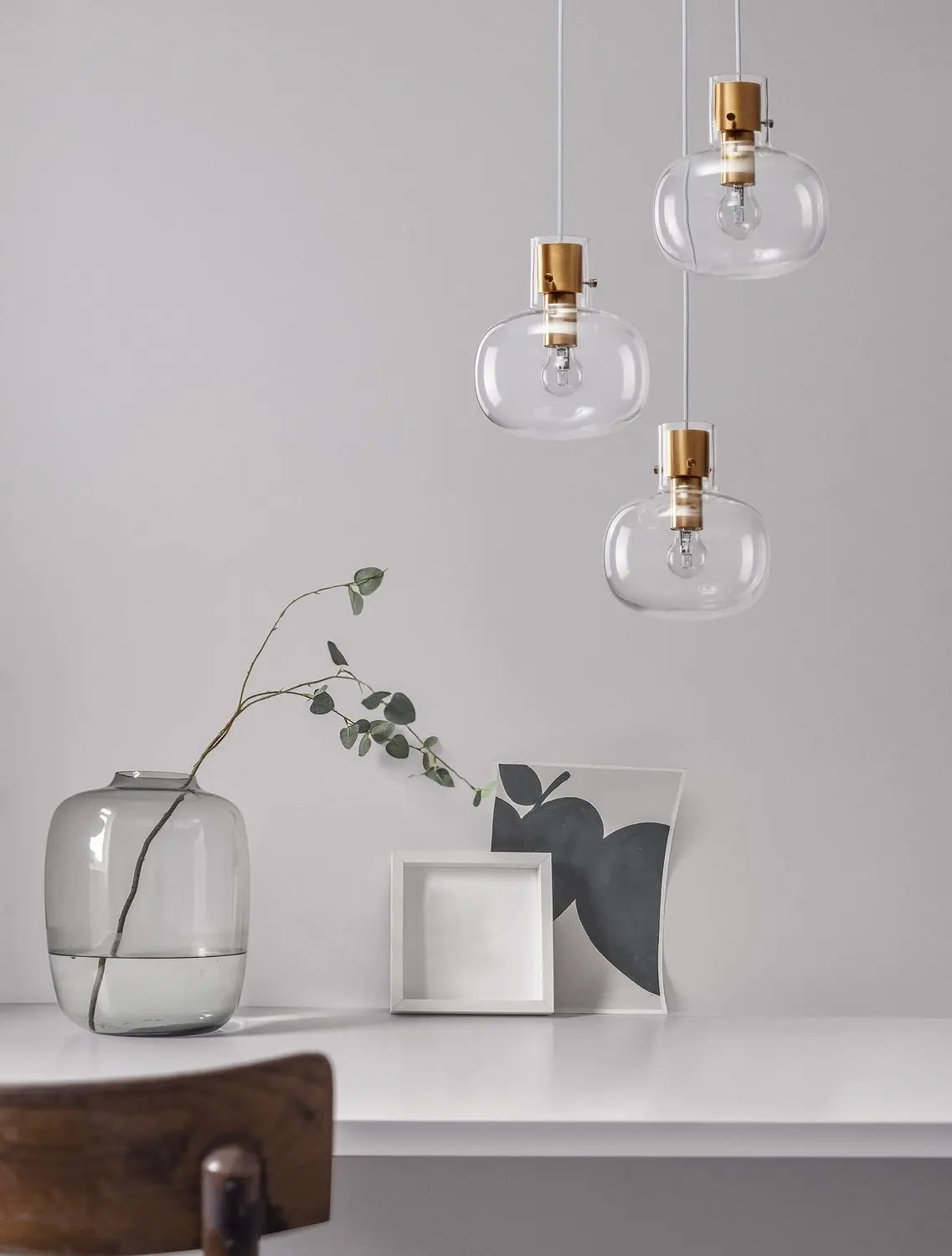 B-Ware Nova Luce Pendelleuchte Hängeleuchte Cinzia Gold E27 Led 3fach Dimmbar Lampe - 5212017431127