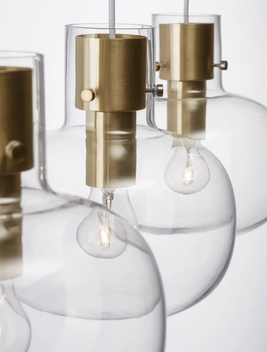 B-Ware Nova Luce Pendelleuchte Hängeleuchte Cinzia E27 Led 3 Flammig Gold Dimmbar Lampe - 5212017431134