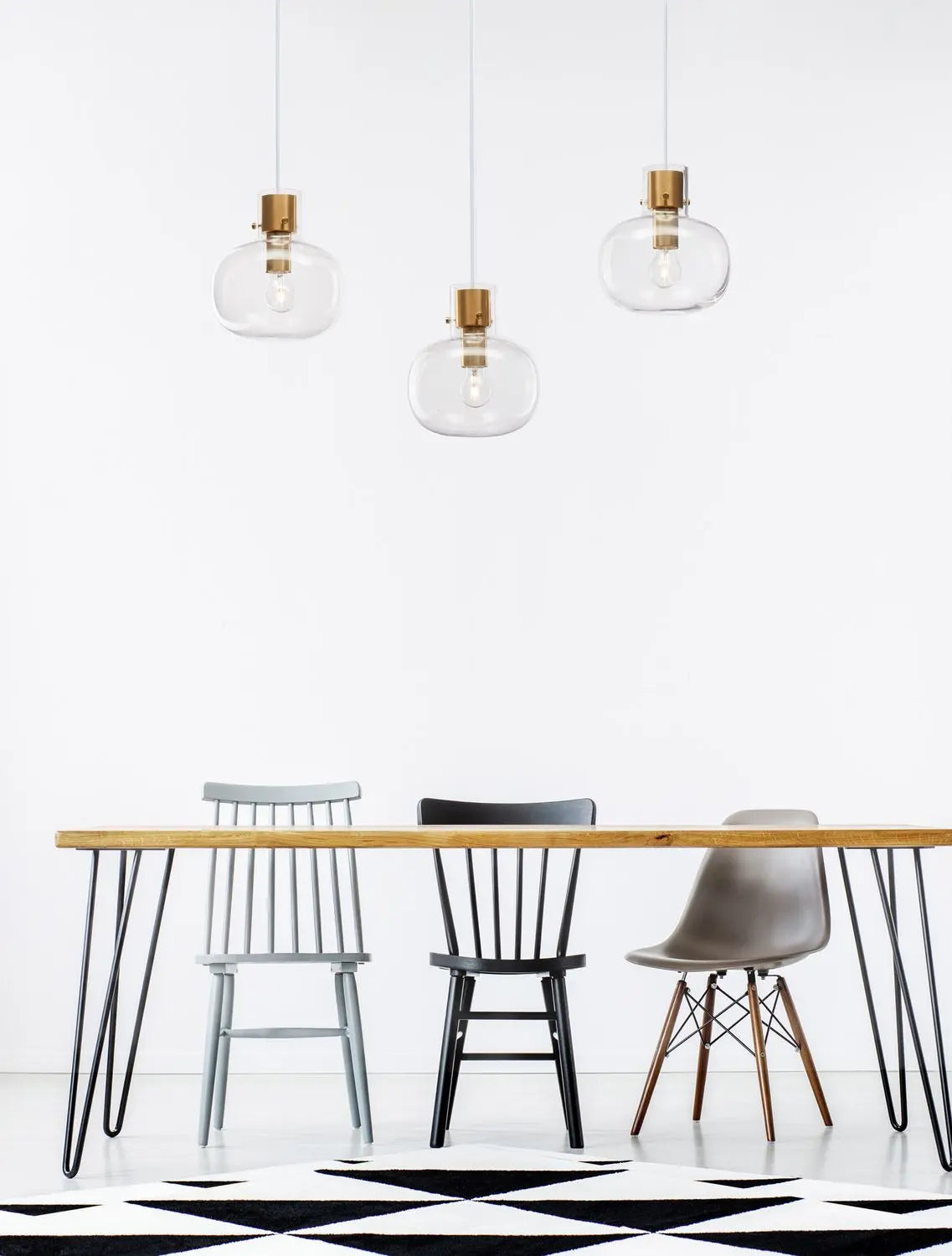 B-Ware Nova Luce Pendelleuchte Hängeleuchte Cinzia E27 Led 3 Flammig Gold Dimmbar Lampe - 5212017431134