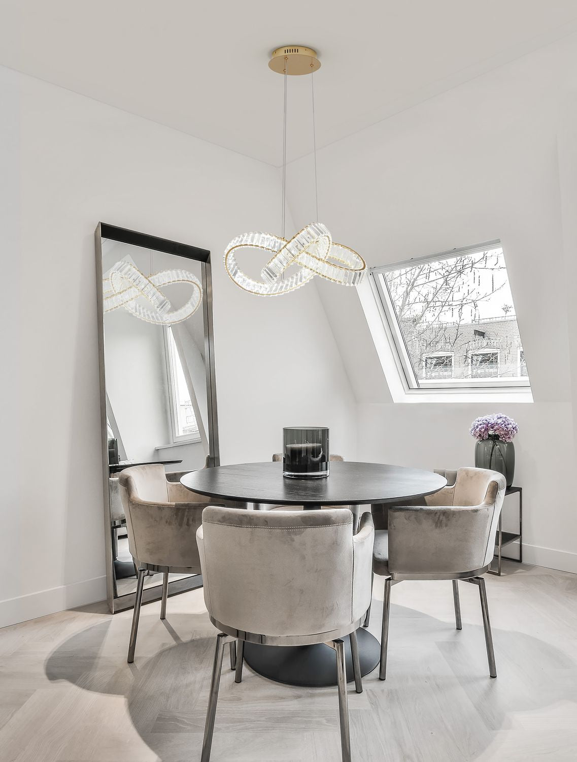 Nova Luce Pendelleuchte Hängeleuchte CONCETO LED Gold dimmbar 120cm SIEHE TEXT - 5212017440167