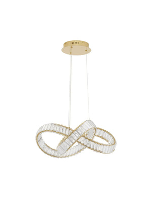 B-Ware Nova Luce Pendelleuchte Hängeleuchte Conceto Led Gold Dimmbar 120cm Siehe Text