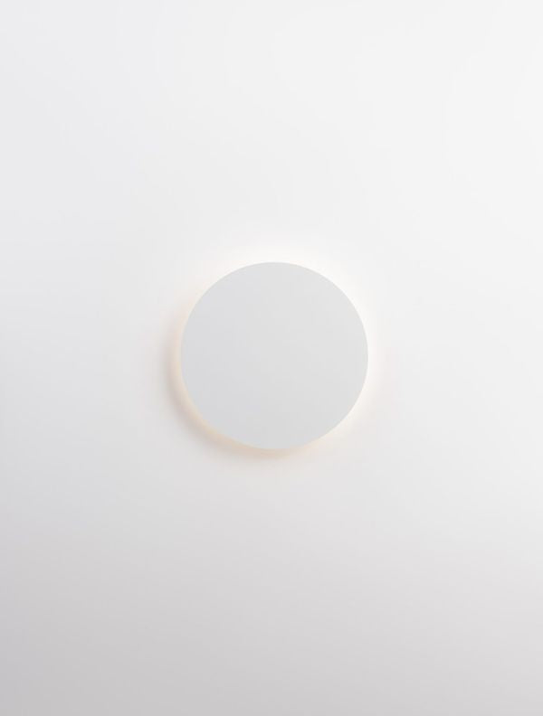 Nova Luce Wandleuchte Wandlampe CYRCLE LED Weiß Warmweiß Aluminium 22 cm 12 W - 5212017433244