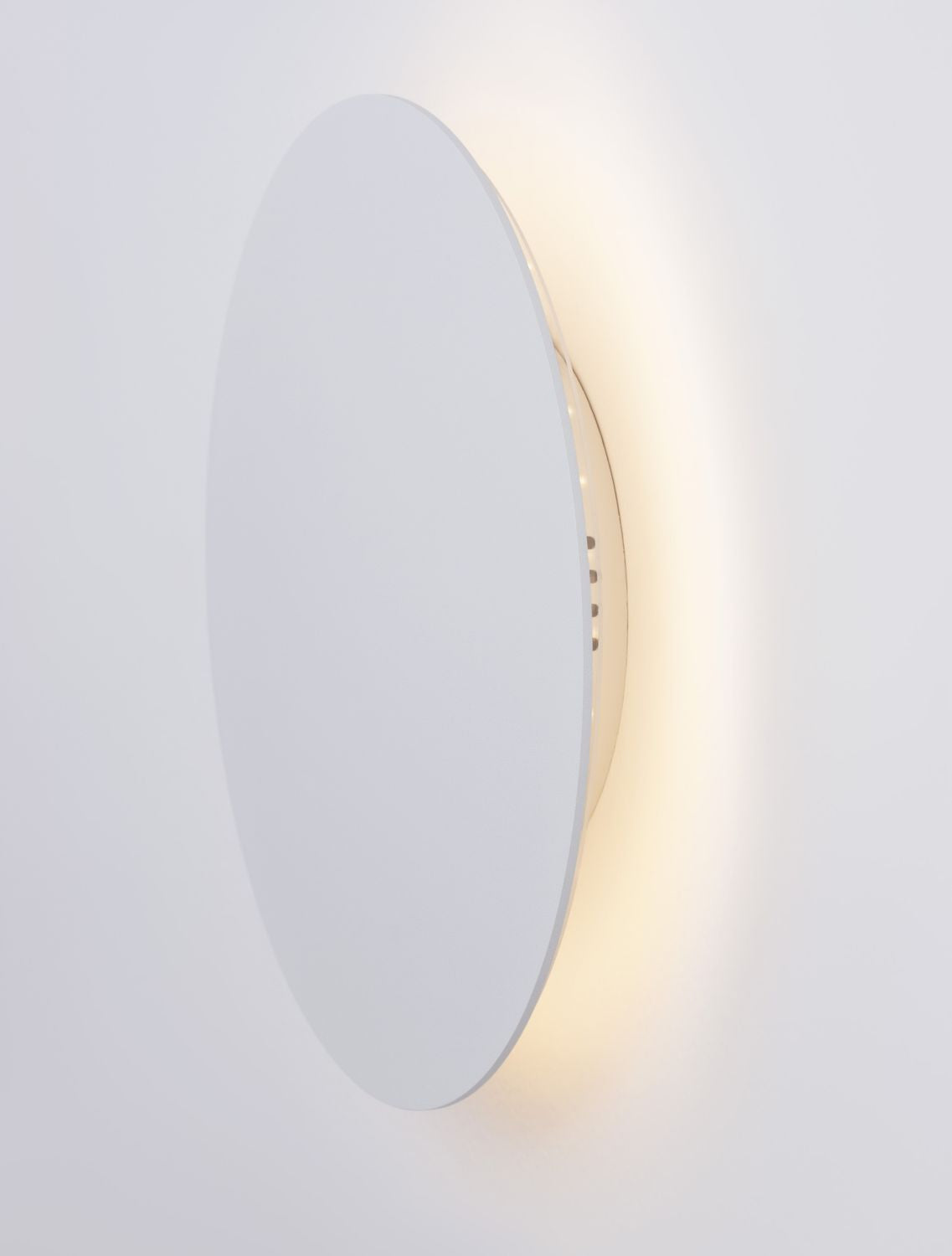 Nova Luce Wandleuchte Wandlampe CYRCLE LED Weiß Warmweiß Aluminium 22 cm 12 W - 5212017433244
